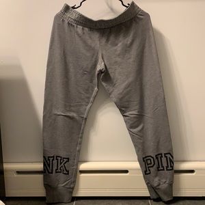 PINK by victorias secret grey sweatpants